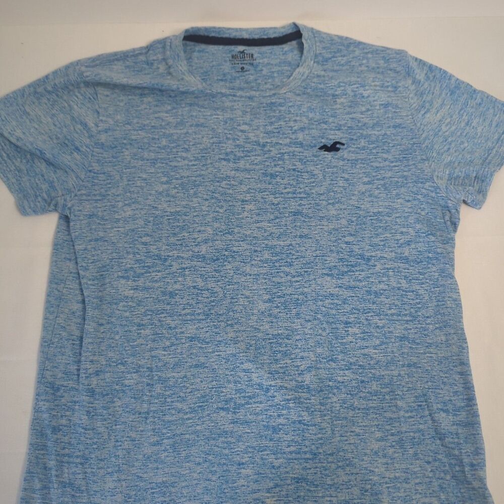 Hollister Blue Small Crew Neck Tee